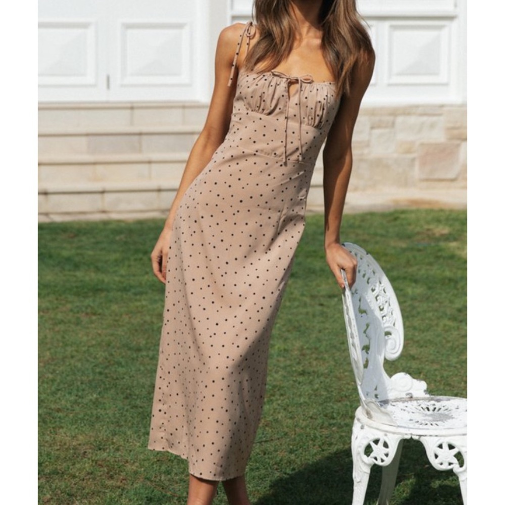 Siena Dress (Camel) Mura Boutique